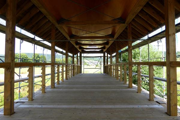 ©Roofland - Pont en bois  à Prettange (L)