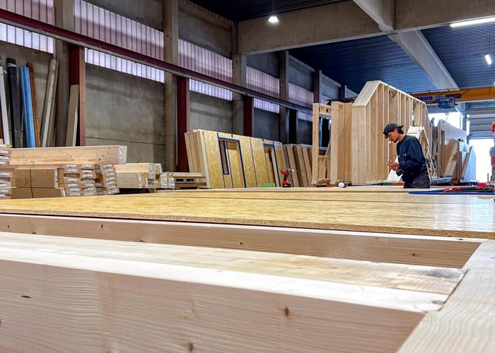 Abbundhalle ©Roofland - Nous excellons pour vous dans le domaine de la construction en bois