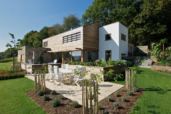 ©Roofland - Stilvolles Holzständerhaus mit Panoramablick in Stoumont (B)