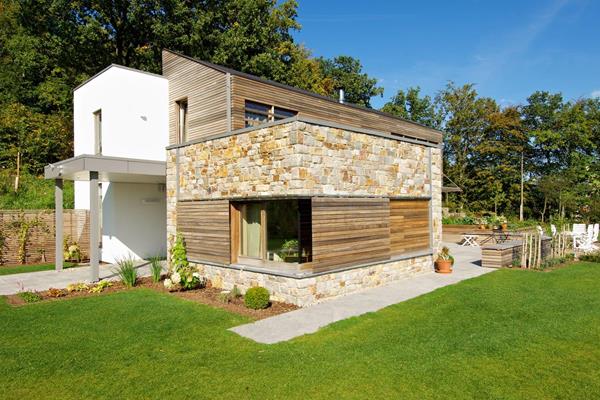 ©Roofland - Maison à ossature bois avec vue panoramique à Stoumont (B)