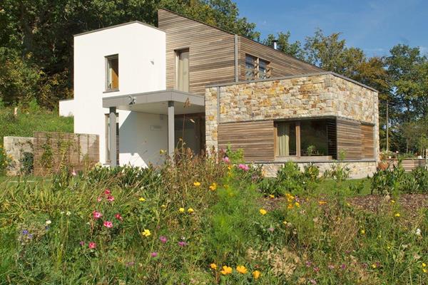 ©Roofland - Maison à ossature bois avec vue panoramique à Stoumont (B)