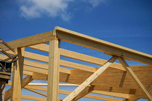 ©Roofland - Bâtiment industriel en bois à Hosingen (L)