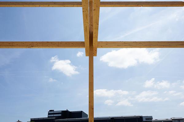 ©Roofland - Industriehalle in Holzbauweise in Hosingen (L)