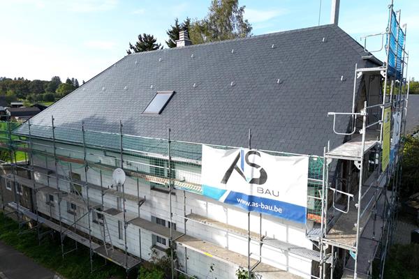 ©Roofland - Hochwertige Dachstuhlsanierung in Büllingen (B)