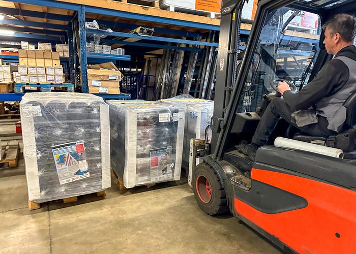 Livraison - ©Roofland SA - Systèmes de construction high-tech Alujet – maintenant chez Roofland