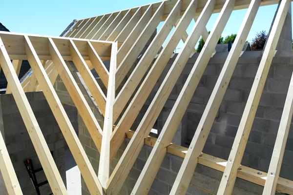 Dachstuhl in Trembleur ©Roofland AG