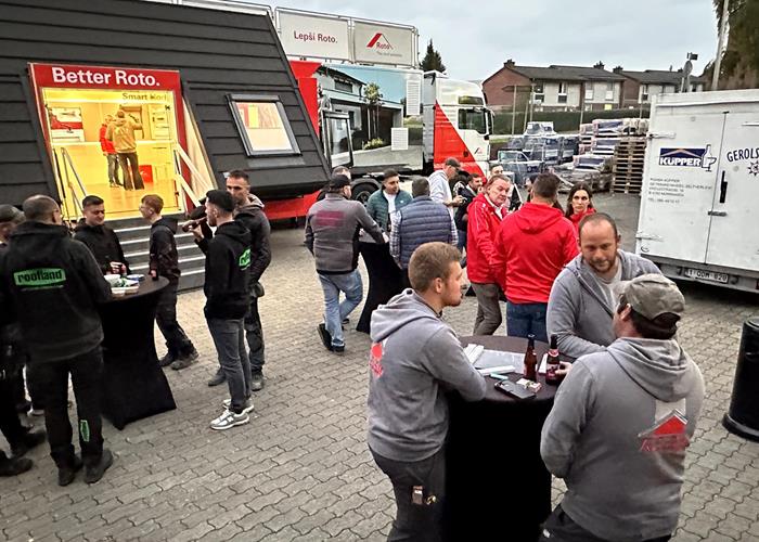 Roto Truck Tour © Roofland.com