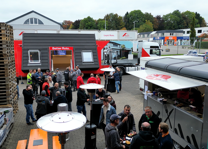 Roto Truck Tour © Roofland.com