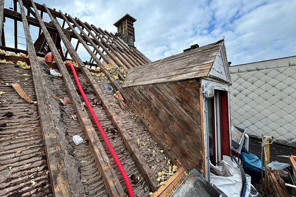 Rénovation d´une maison mitoyenne @roofland.com