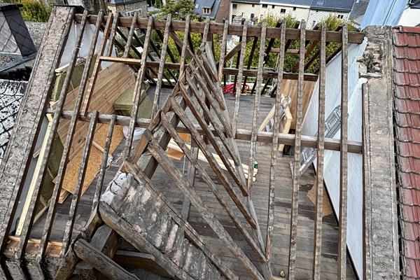 Rénovation d´une maison mitoyenne @roofland.com