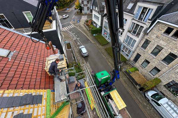 Rénovation d´une maison mitoyenne @roofland.com