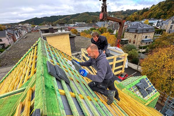 Rénovation d´une maison mitoyenne @roofland.com