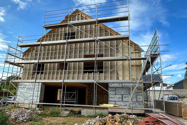 Rénovation d’une maison de campagne à Emmels