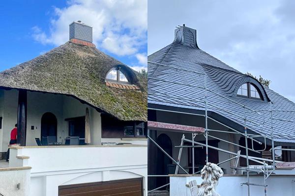 Du toit en chaume au toit en ardoise @roofland.com