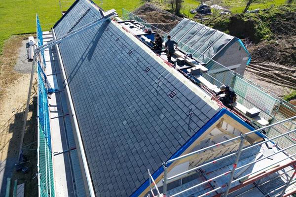 Couverture en ardoise à Born ©roofland.com