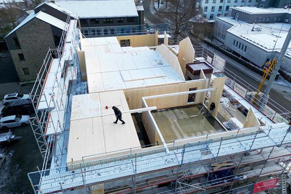 Umbau zum Wohn- und Gesundheitszentrum ©roofland.com