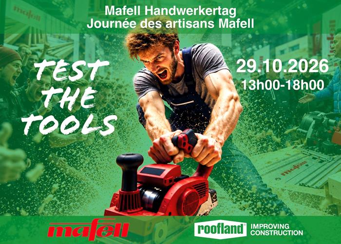 Mafell Journée des Artisans 2026 ©roofland.com